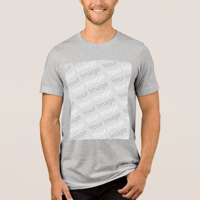 Your Image Premium Bella Canvas Tri-Blend t-shirts (Front)