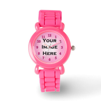 Your Image See-Through Rose Numbers 20 Pct Sheer Watch