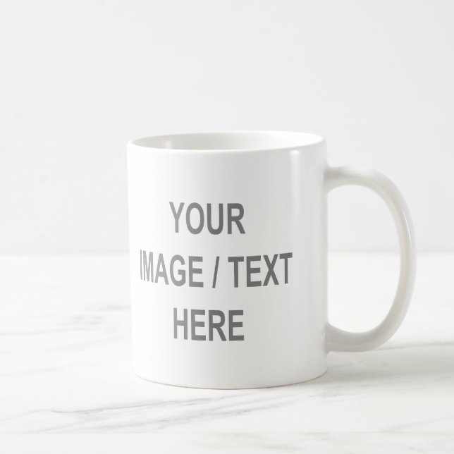 Your Image-Text Here 21st Birthday Gift Coffee Mug (Right)