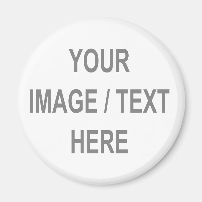 Your Image-Text Here 21st Birthday Gift Magnet (Front)