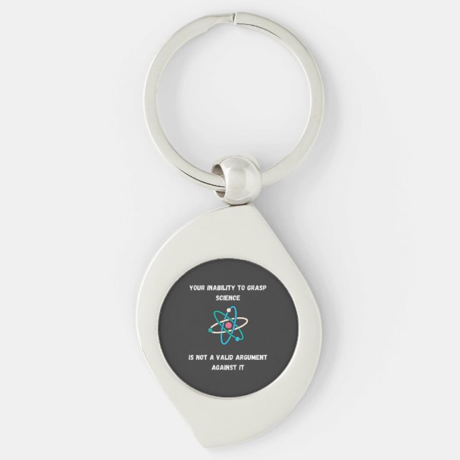 Your Inability To Grasp Science - Funny Key Ring (Front)