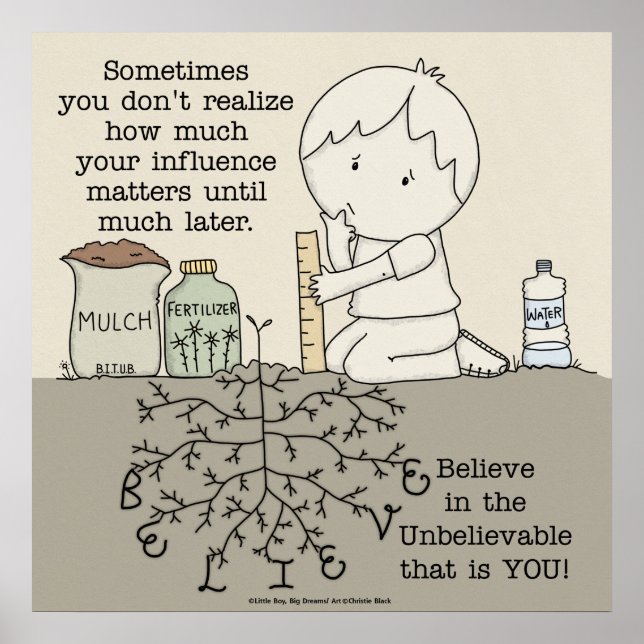 Your Influence Matters Poster (Front)