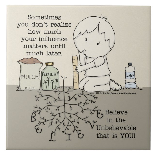 Your Influence Matters Tile (Front)