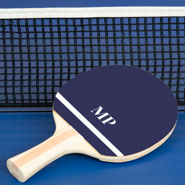Your Initials, Customisable Template, Ping Pong Paddle (Insitu)