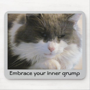 Your inner grump mouse mat