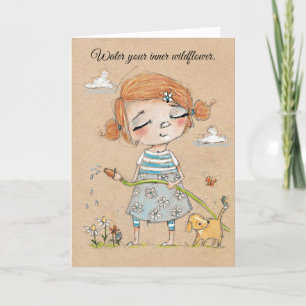 Your Inner Wildflower - Greeting Card