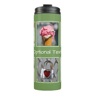 YOUR INSTAGRAM PHOTOS, TEXT & COLOR tumbler