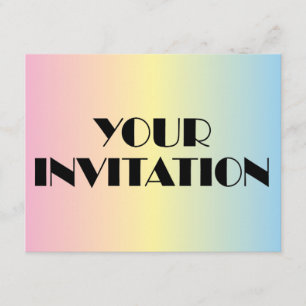 Your Invitation Pastel