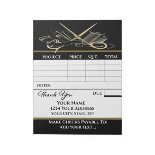 Your Invoice Notepad