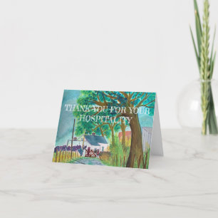 Your Irish Generosity Meant So Much Thank You Card