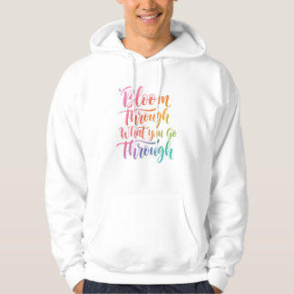 Your Journey to Bloom: Embrace Growth & Overcome Hoodie