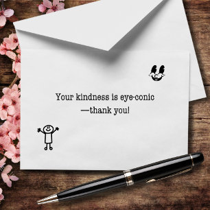 Your Kindness Is Eye-Conic Thank You Card