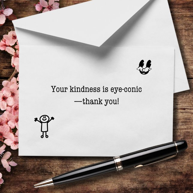 Your Kindness Is Eye-Conic Thank You Card (Creator Uploaded)
