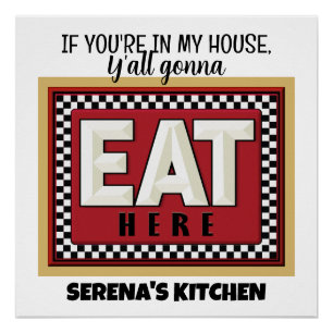Your Kitchen Poster
