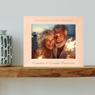 Your Legacy Personalised Grandparents Etched Frames