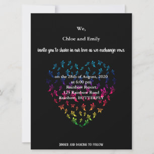 Your LGBTQ Wedding Invitation Card