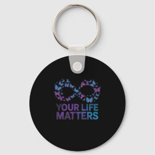 Your Life Choose To Keep On Going Suicide Preventi Key Ring