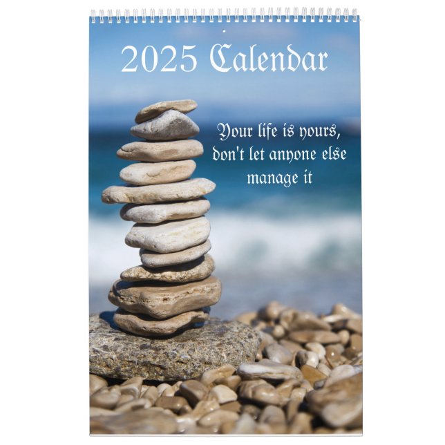 Your life is yours peach lovers 2025 calendar (Cover)