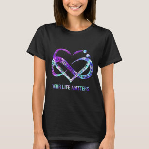 Your Life Problems Semicolon Suicide Prevention Aw T-Shirt