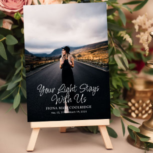 Your Light Stays Full Photo Memorial Program Programme