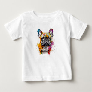 Your little boy, in a very French Bulldog style Baby T-Shirt