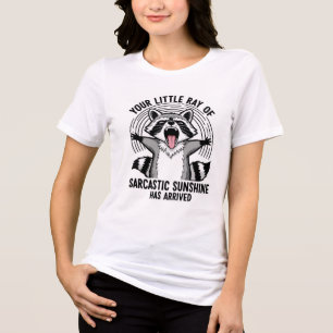 Your Little Ray of Sarcastic Sunshine T-Shirt Tri-Blend Shirt