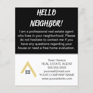 Your Local Realtor Real Estate Agent Marketing Flyer