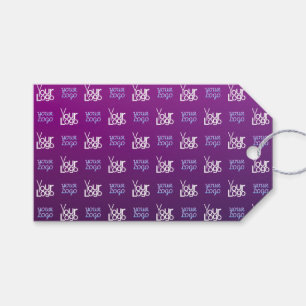 Your Logo   2 Uploaded Images or Business Logos  Gift Tags
