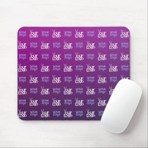 Your Logo   2 Uploaded Images or Business Logos  Mouse Mat