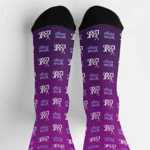 Your Logo   2 Uploaded Images or Business Logos  Socks