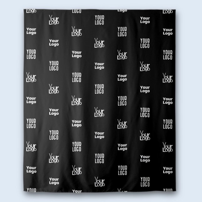 Your Logo | 3 Logo Pattern Design Photo Backdrop Tapestry (Creator Uploaded)