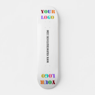 Your Logo and Custom Text Personalised Skateboard