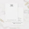 Your logo any colour necklace earring display card