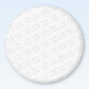 Your Logo Automatically Lightened & Repeating Magnet
