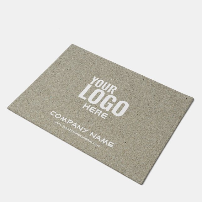 Your Logo Brand | Business Company Doormat (Angled)