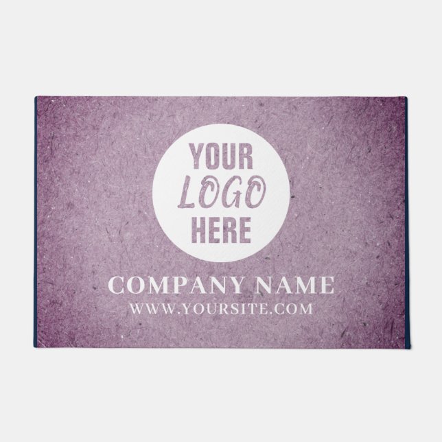 Your Logo Brand Business Company Doormat (Front)