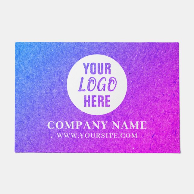Your Logo Brand Business Company Doormat (Front)