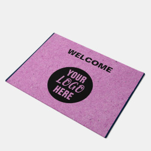 Your Logo Brand Welcome Kraft Paper Doormat