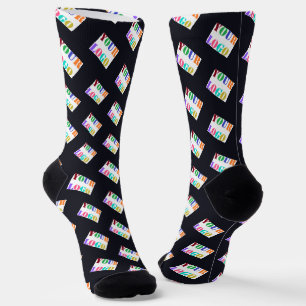 Your Logo Branded Business Logo Socks Example