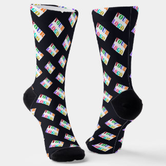 Your Logo Branded Business Logo Socks Example