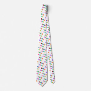 Your Logo Branded Neck Tie Example Choose Colour