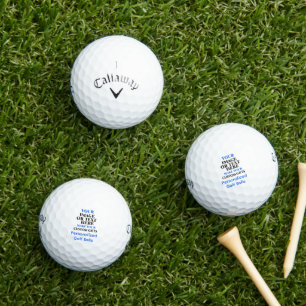 your logo + brands. you love - personalised golf balls
