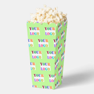Your Logo Business Branded Popcorn Boxes Example