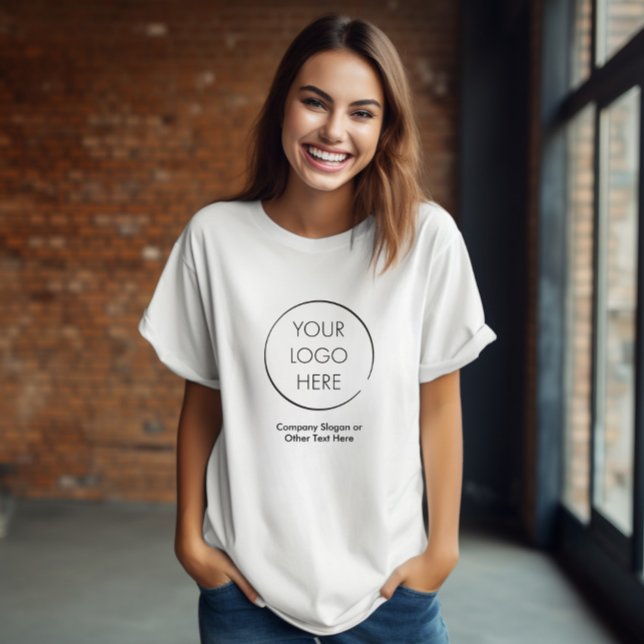 Your Logo Business Branding Promotional Marketing T-Shirt (Creator Uploaded)