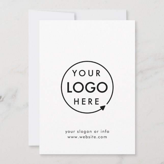 Your Logo | Business Corporate Minimalist Card (Front)