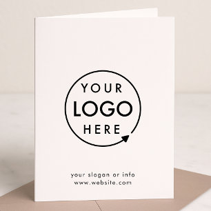 Your Logo   Business Corporate Modern Minimalist Card