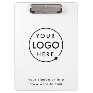 Your Logo   Business Corporate Modern Minimalist Clipboard