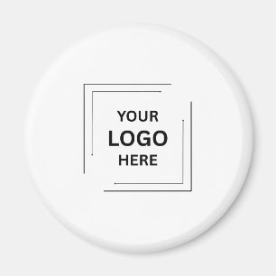 Your Logo Business Corporate Modern Minimalist Magnet