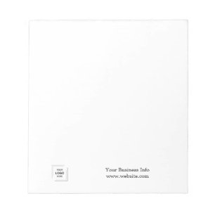 Your Logo   Business Corporate Modern Minimalist Notepad
