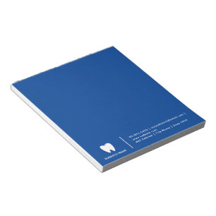 Your Logo Business Dentist Modern Minimalist Notepad